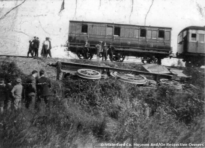Derailed Train At Waterford