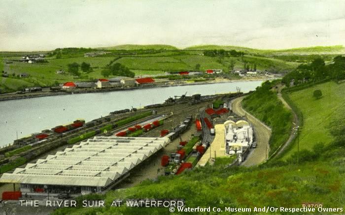 Railway Station And River Suir, Waterford City