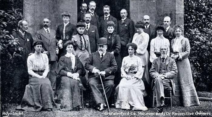 King Edward VII With Others At Lismore Castle