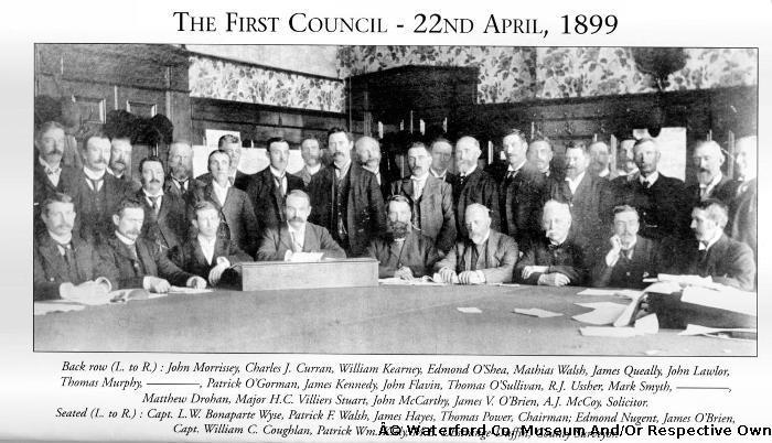 The First Waterford County Council 22nd April 1889