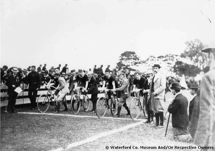 Bicycle Race At The Gaelic Field