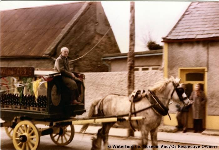 Joe Foley Driving Power's Brewery Horse And Wagon