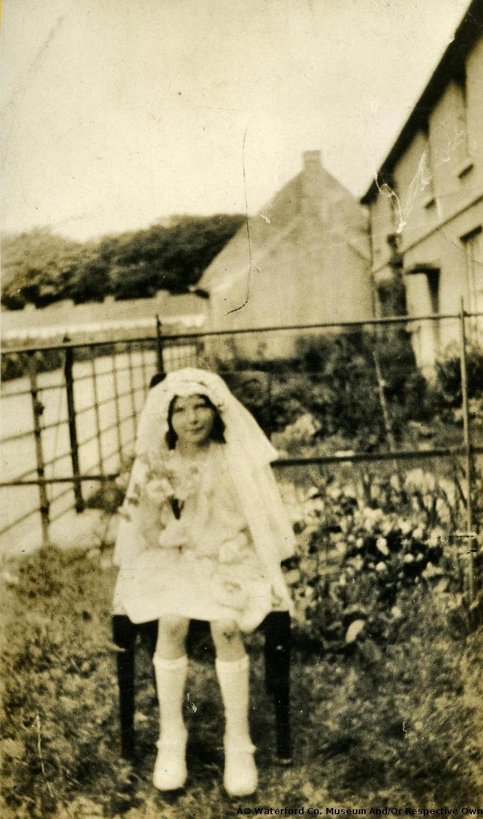 Girl In Communion Outfit, Abbeyside