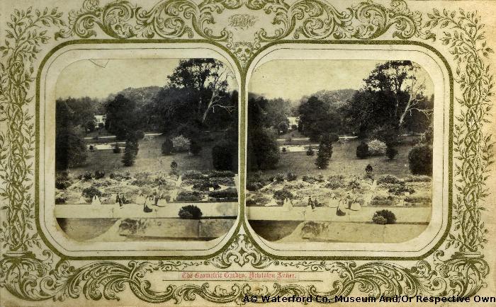Stereoscopic View, Geometric Garden, Newtown Anner House, Co Tipperary