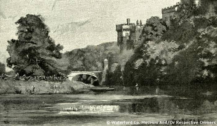 Lismore Castle From The River Blackwater