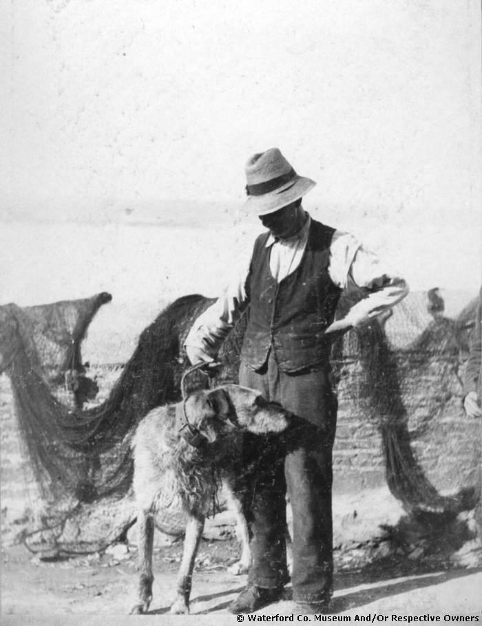 Unidentified Man With A Dog, Ardmore