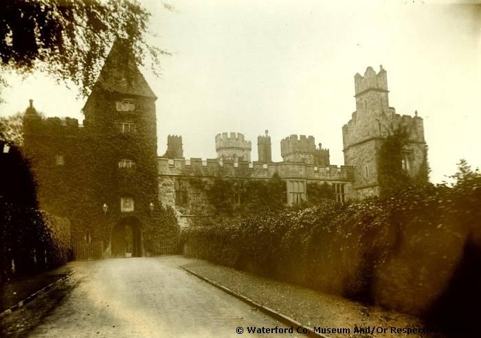 Avenue And Entrance To Lismore Castle