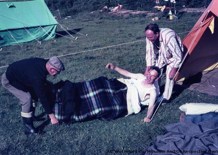 Three Adults At 11th Waterford, Dungarvan Scout Camp