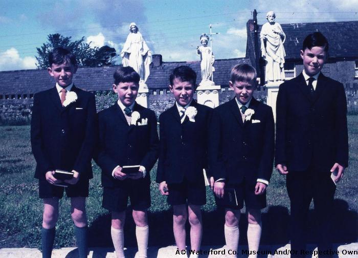 Dungarvan CBS, Five Boys On Occasion Of Their Confirmation.
