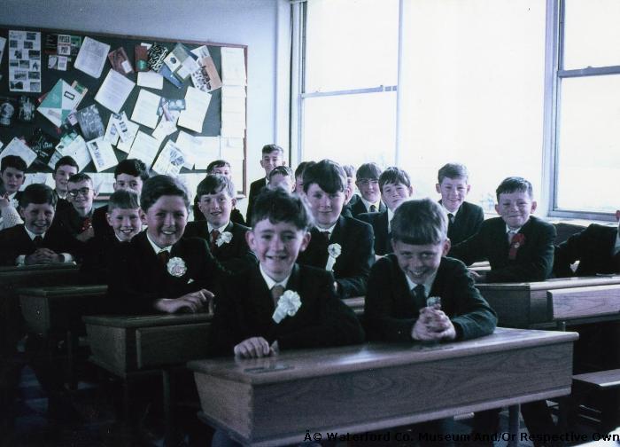 Dungarvan CBS Confirmation Class In Class Room, 1966