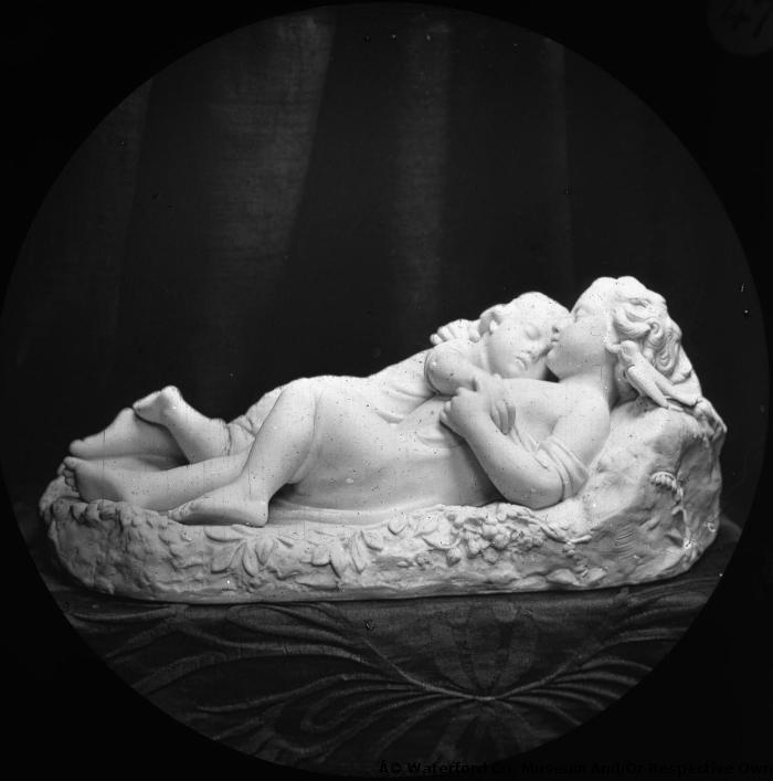 Statue; Two Sleeping Children