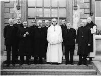 A Group Of Priests At Mount Melleray
