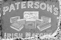 Patterson’s Irish Matches Advert