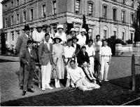 Tennis Group At Curraghmore House, Portlaw