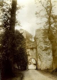 Entrance Gate To Lismore Castle