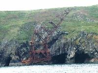 The ’Crane Ship’ Samson, Ardmore