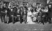Group At The Langley Wedding, Bleach House, Villierstown