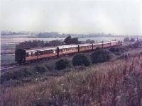 Diesel Train On The Waterford To Mallow Line