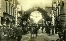 Lower Main Street, Dungarvan, During The Centenary Of Catholic Emancipation