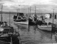 Boats Moored At Helvick Pier