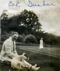 Colonel Dunbar At A Tennis Match, Salterbridge House, Cappoquin