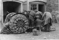 Workers Maintaining Tractor, Woodhouse, Stradbally