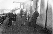 Hallahan Family At Durrow Train Station