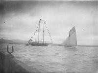 Ships Participating In A Regatta At Helvick Head