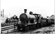 Two Steam Trains At Waterford Railway Station