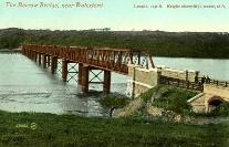 Railway Bridge On The River Barrow Near Waterford