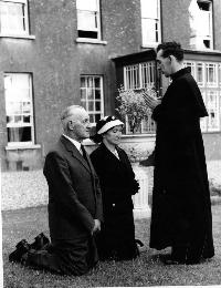 Father John Boyle Blessing His Parents