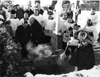 Burial Of Monsignor John M. Kiely